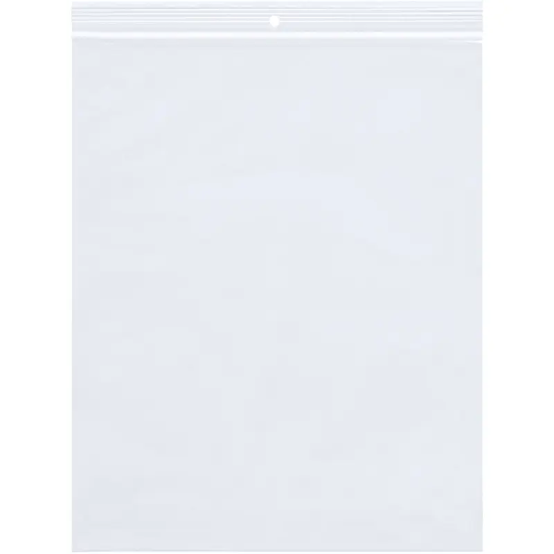4 x 6" - 4 Mil Reclosable Poly Bags w/ Hang Hole (PB7005) Case Of 1000