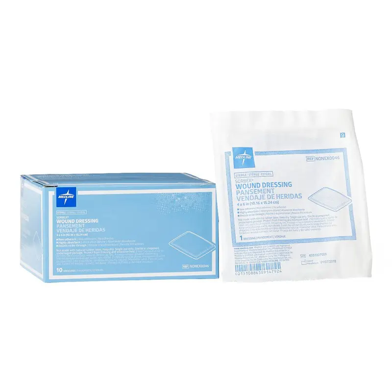 4" x 6" SORBEX Sterile Absorbent Dressings, 1 EA (NONEX0046H) Each