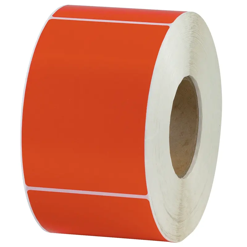 4 x 6" Red Thermal Transfer Labels (THL130RD) Case Of 4