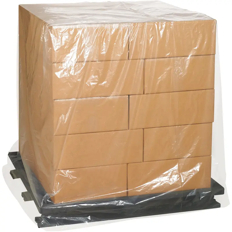 48 x 42 x 66"  - 3 Mil Clear Pallet Covers (PC136) Case Of 50