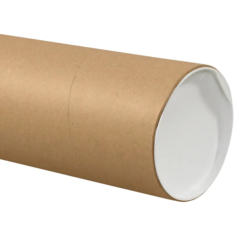 6 x 36" Kraft Jumbo Tubes (P6036KHD) Case Of 10