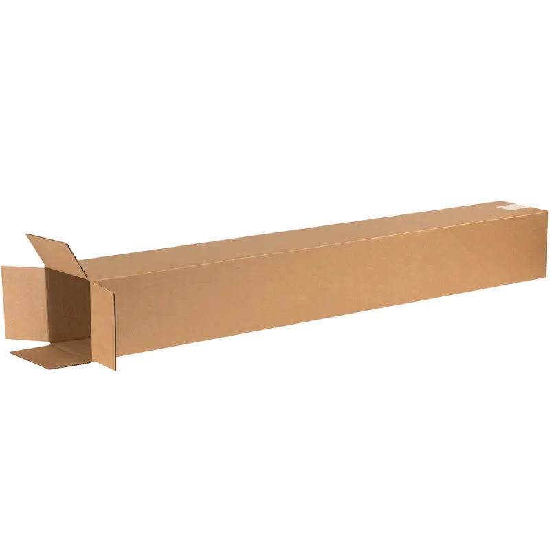 6 x 6 x 48" Tall Corrugated Boxes (6648) Bundle Of 25