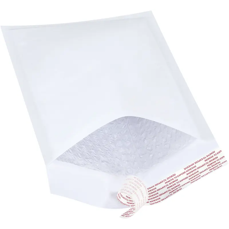 7 1/4 x 12" White (25 Pack) #1 Self-Seal Bubble Mailers (B854WSS25PK) Case Of 25