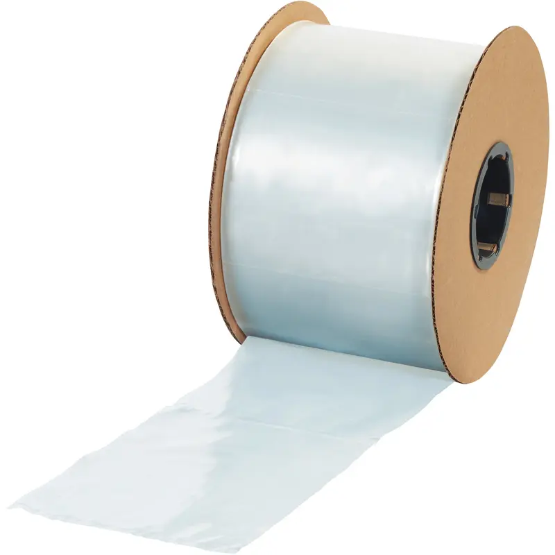 6 x 6" - 1.54 Mil  Poly Bags on a Roll (AB330) Roll Of 2000