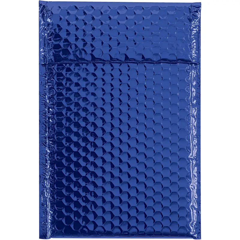 7 1/2 x 11" Blue Glamour Bubble Mailers (GBM0711B) Case Of 72
