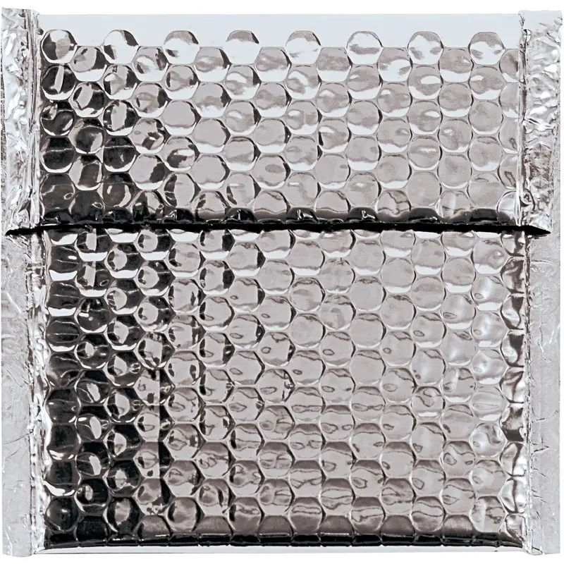 7 x 6 3/4" Silver Glamour Bubble Mailers (GBM0706S) Case Of 72