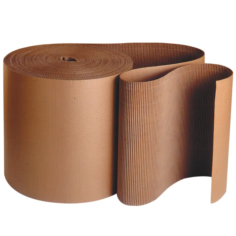 72" x 250' - A Flute Kraft Singleface Corrugated Roll (SF72) Roll Of 1