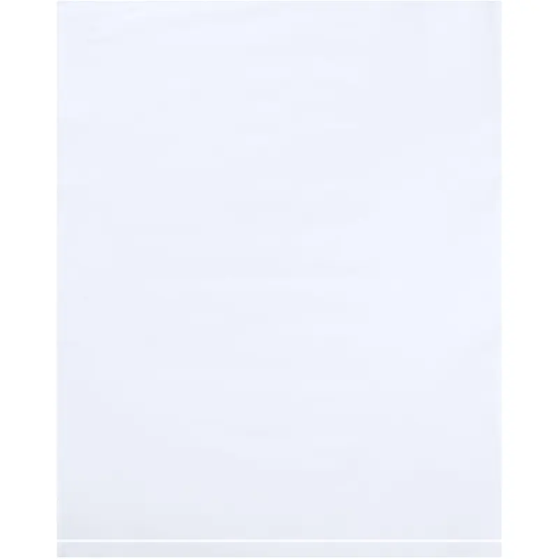 8 x 10" - 2 Mil White Flat Poly Bags (PB465W) Case Of 1000