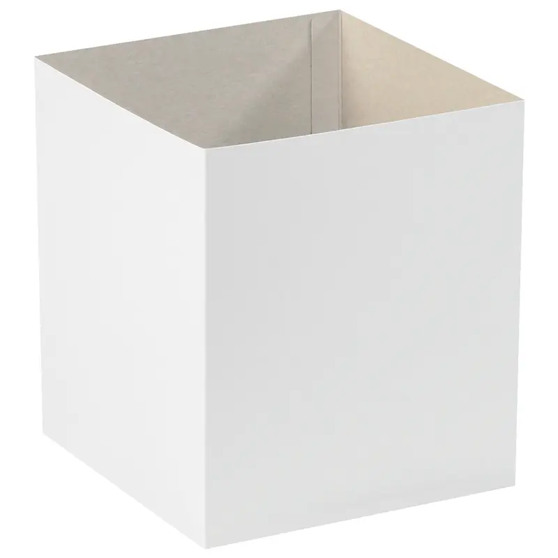 8 x 8 x 9" White Deluxe Gift Box Bottoms (DGB889W) Case Of 50