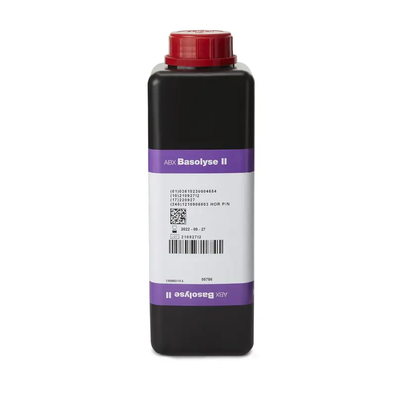 ABX Basolyse II Hematology Reagent Erythrocyte Lysing For ABX Pentra Xl 80 / Pentra 60 / 80 (702535_EA) 1/EA