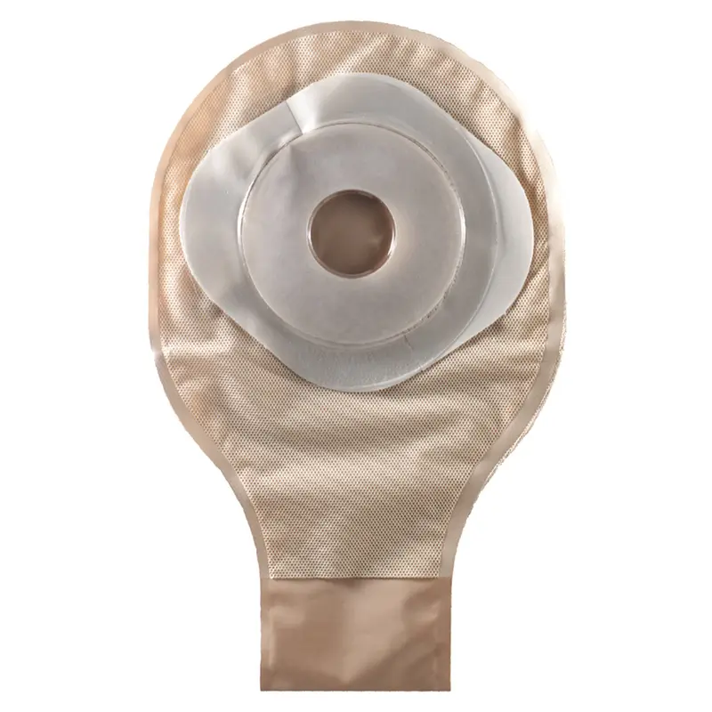 ActiveLife Colostomy Pouch One-Piece System 12 Inch Length Flat, Pre-Cut 1-1/2 Inch Stoma Drainable (172018_BX) 10/BX