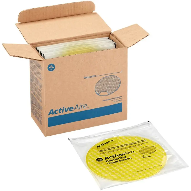 ActiveAire Deodorizer Urinal Screen, Sunscape Mango, 12 Screens Per Case (GPC48271) Case of 12