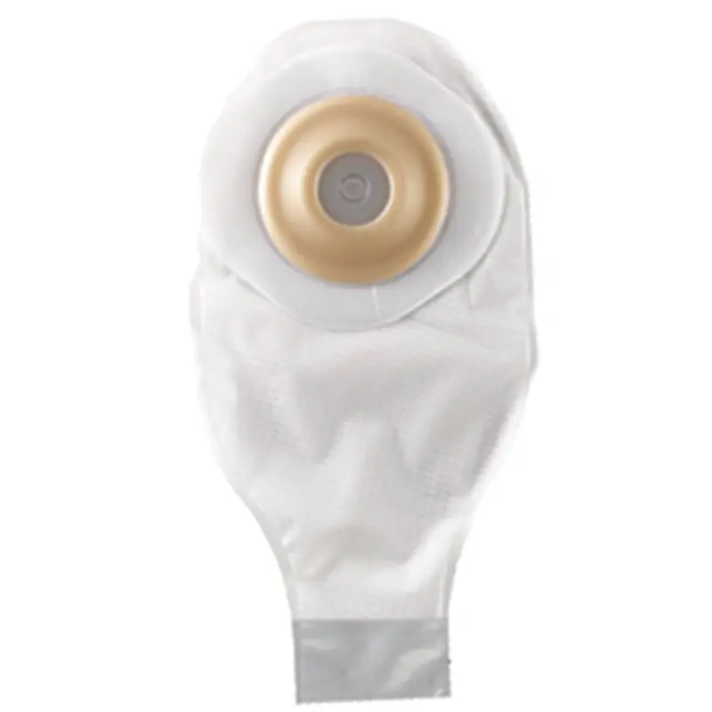 ActiveLife Colostomy Pouch One-Piece System 12 Inch Length Flat, Pre-Cut 1-1/4 Inch Stoma Drainable (208750_BX) 5/BX