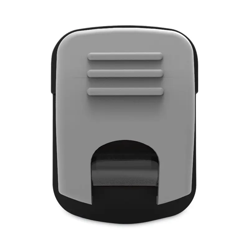 Advantus Grip-A-Clip Magnetic/Adhesive Clips, 0.13" Jaw Capacity, Gray, 10/Box (AVT91172) Box of 10