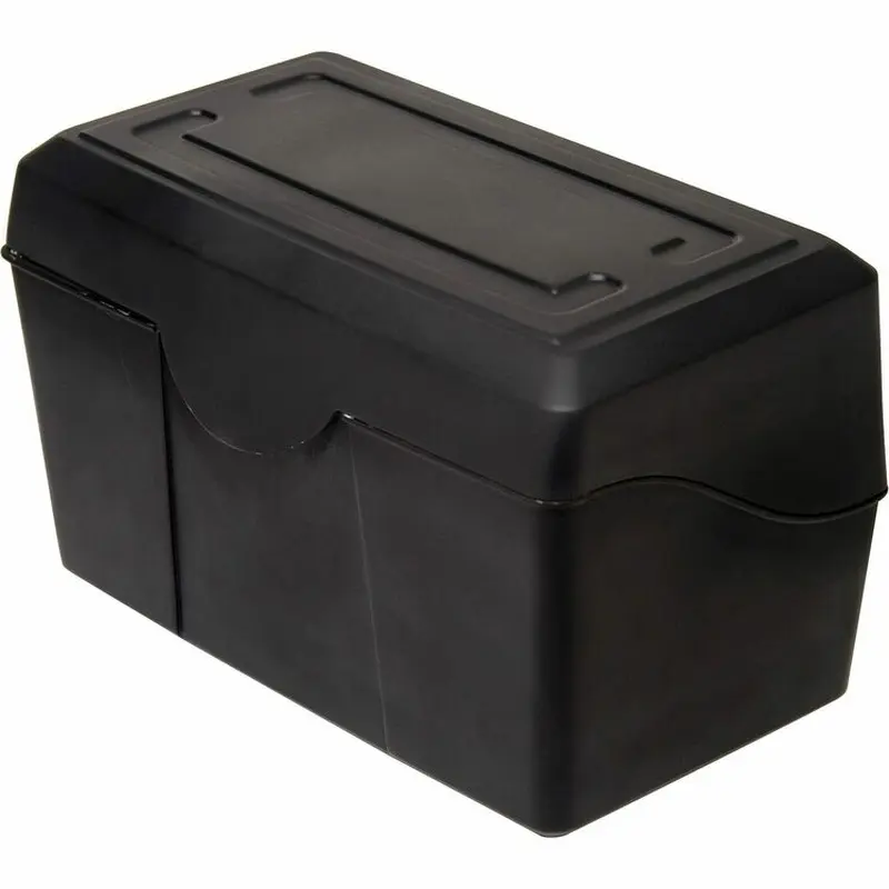 Advantus Index Card Holders, 4"x6", Black (AVT45002) Each