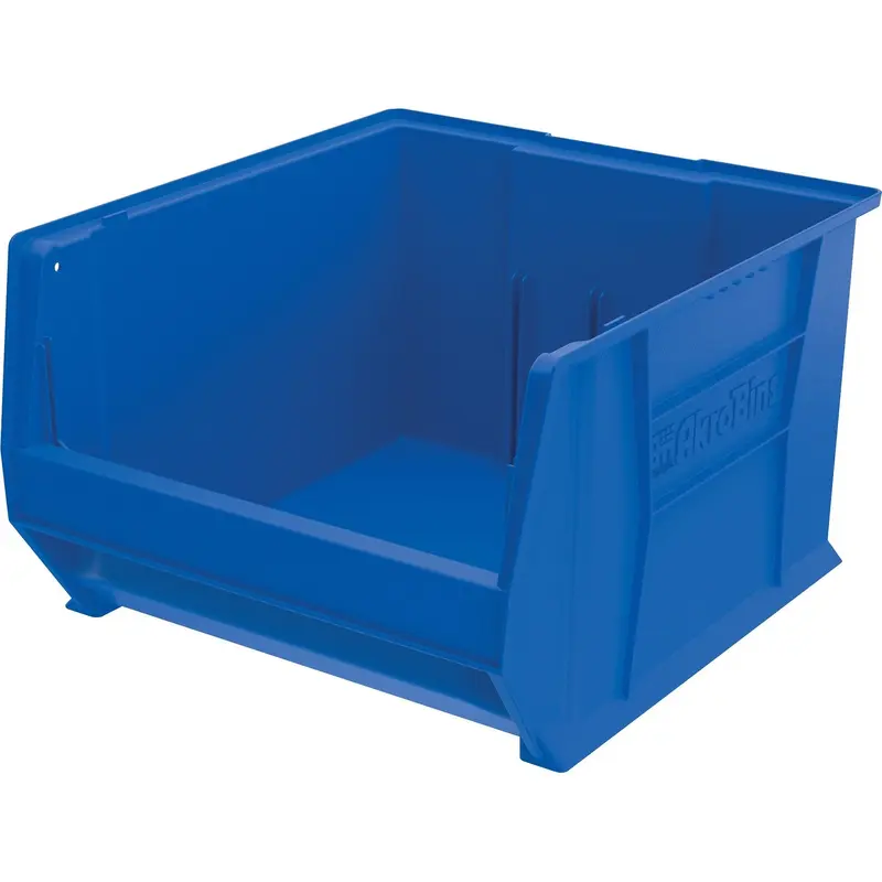 Akro-Mils Super Size Storage Bin, Stackable, 18 1/2"x20"x12", BE (AKM30283B) Each