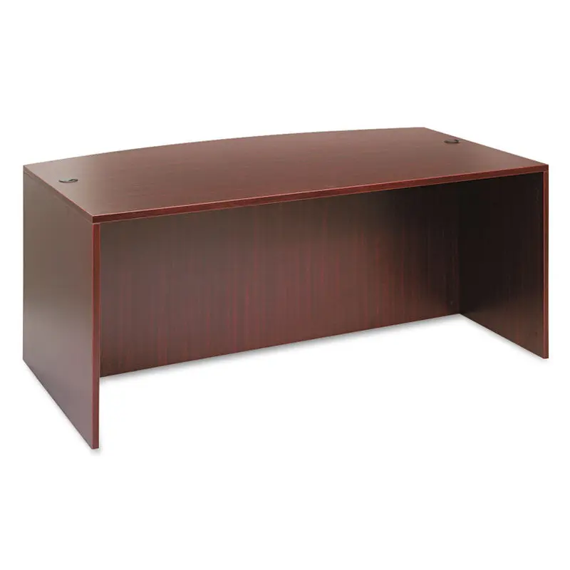 Alera Alera Valencia Series Bow Front Desk Shell, 71" x 41.38" x 29.63", Mahogany (ALEVA227236MY) Each