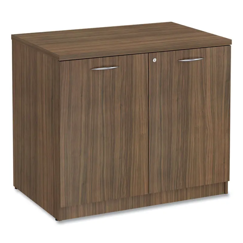 Alera Alera Valencia Series Storage Cabinet, 34.3w x 22.78d x 29.5h, Modern Walnut (ALEVA613622WA) Each