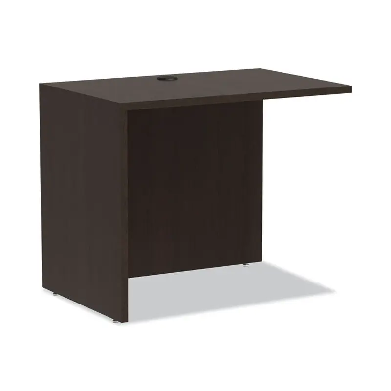 Alera Alera Valencia Series Reversible Return/Bridge Shell, 35w x 23.63d x 29.5h, Espresso (ALEVA353624ES) Each