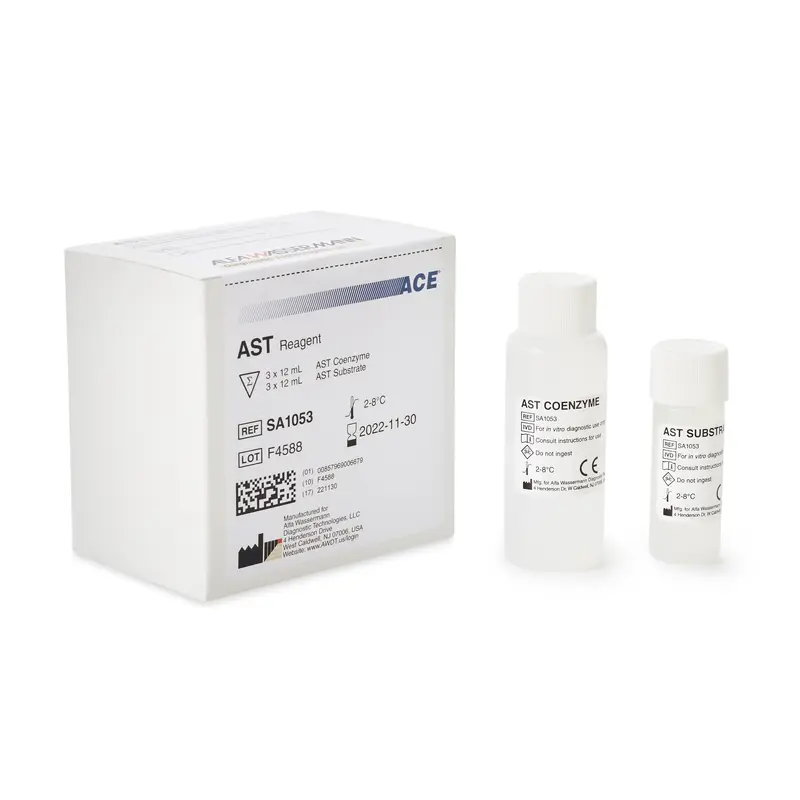 Alfa Wassermann General Chemistry Reagent Aspartate Aminotransferase (AST) For ACE Axcel / ACE Alera Clinical Chemistry Systems 450 Tests (1174839_KT) 1/KT