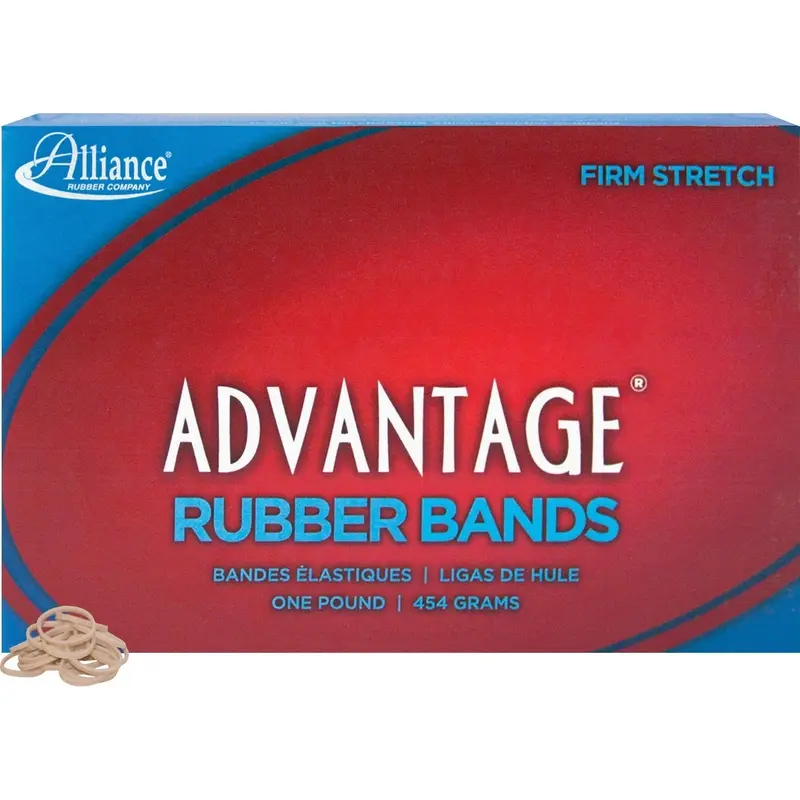 Alliance Rubber Rubber Bands, Size 8, 1 lb., 7/8" x 1/16", Advantage (ALL26085) Each