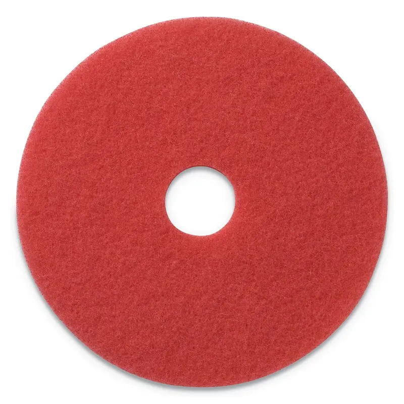Americo Buffing Pads, 13" Diameter, Red, 5/Carton (AM7404413) Case of 5