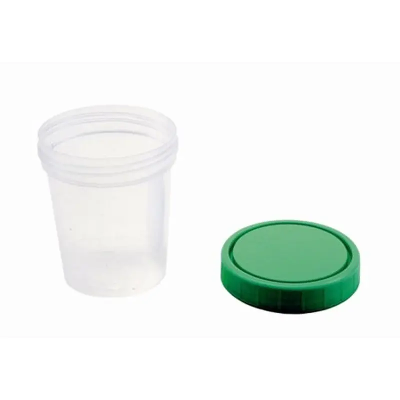 AMSure Specimen Container 120 mL (4 oz.) Screw Cap Patient Information Poly Bagged Sterile / Sterile Inside Only (488129_EA) 1/EA