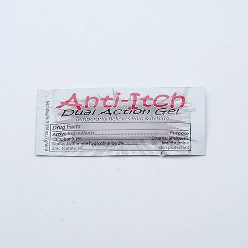 Anti-Itch Itch Relief 2% - 0.1% Strength Gel 6 oz. Individual Packet (1066919_PK) 25/PK