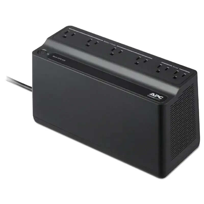 APC Smart-UPS 425 VA Battery Backup System, 6 Outlets, 120 VA, 180 J (APWBE425M) Each