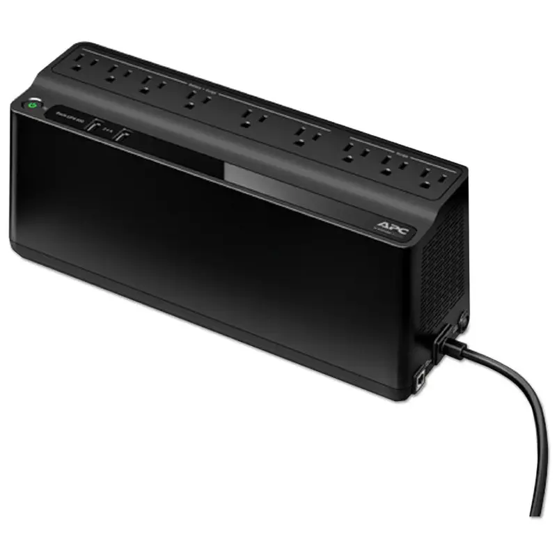 APC Smart-UPS 850 VA Battery Backup System, 9 Outlets, 120 VA, 354 J (APWBE850G2) Each