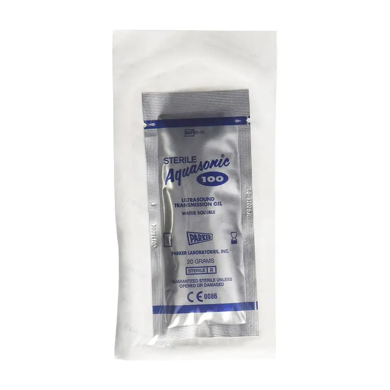 Aquasonic Ultrasound Gel High Viscosity 20 Gram Packet OR Sterile (236820_BX) 48/BX
