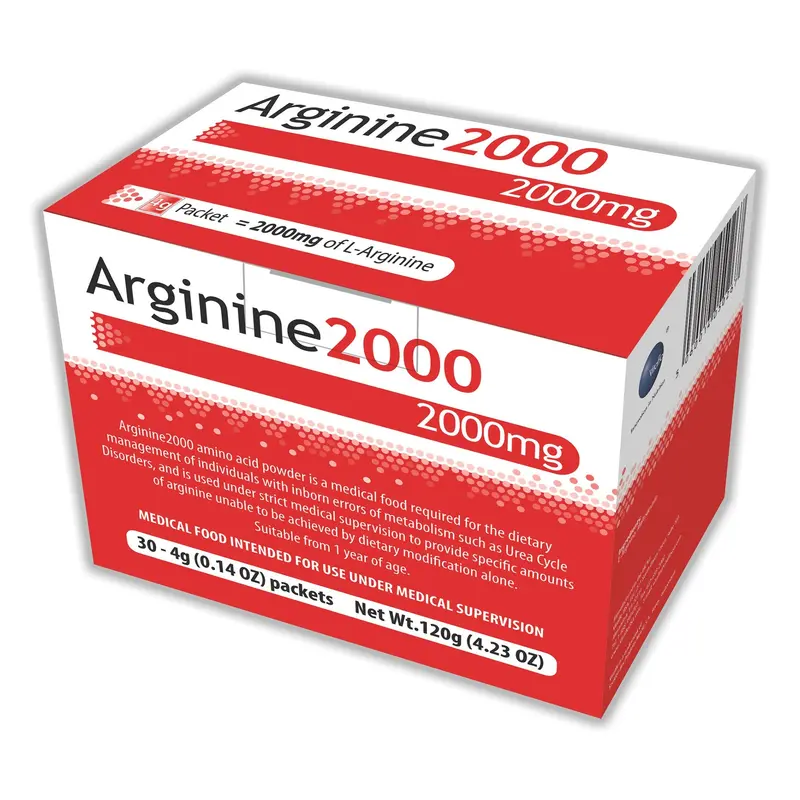 Arginine 2000 Oral Supplement Unflavored Powder 4 Gram Individual Packet (1137910_EA) 1/EA
