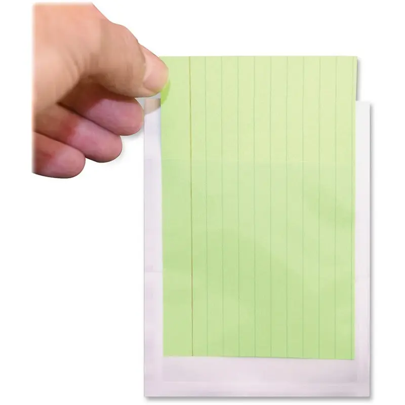Ashley Library Pockets, 3-1/2" x 5-1/4", 25/PK, Clear (ASH10408) Pack of 25