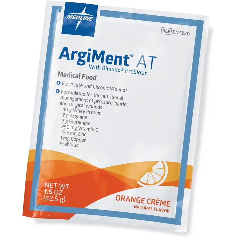 ArgiMent AT Drink Mix Powder, Orange CrA?me Flavor, 1.5 oz. (42.75 g) Packet, 60/CS (ENT220) Case of 60