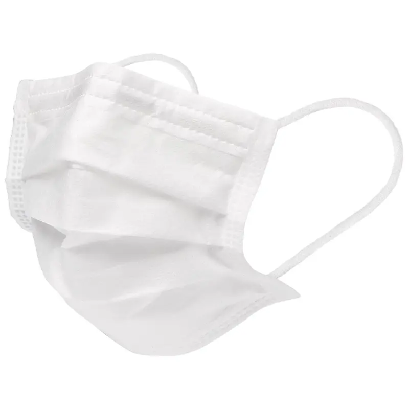 ASTM Level 1 Face Mask with Ear Loops, White, Size XS, 600/CS (CUR380) Case of 600