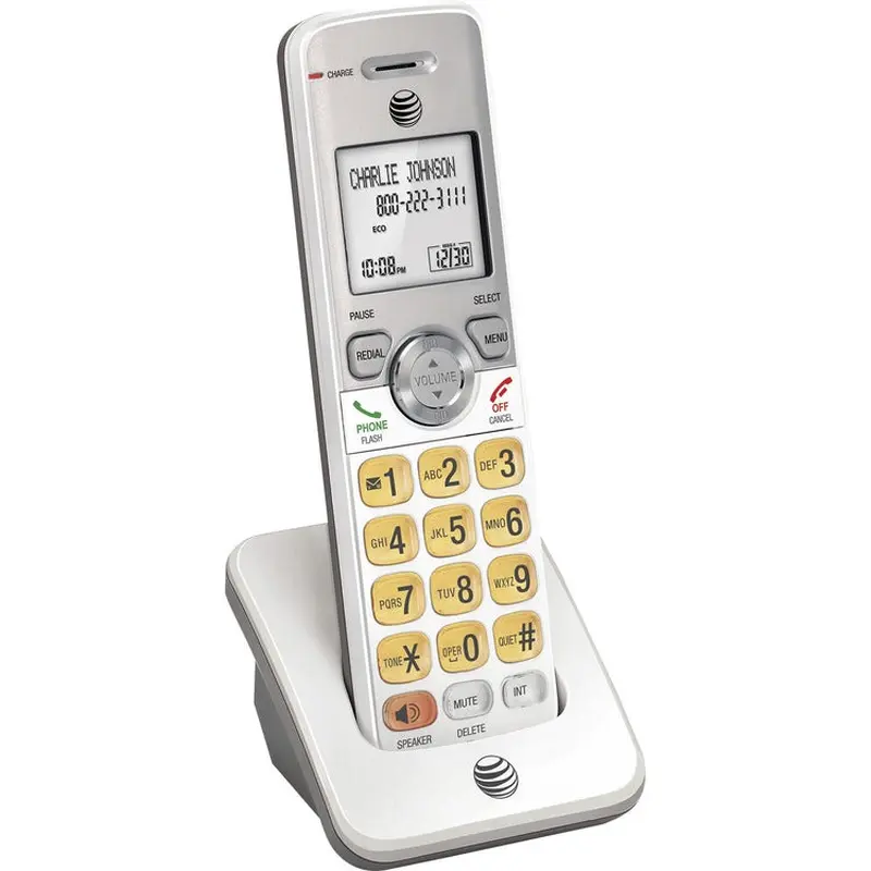 AT&T Accessory Handset, 3-2/5"Wx3"Lx7-1/10"H, White (ATTEL50005) Each
