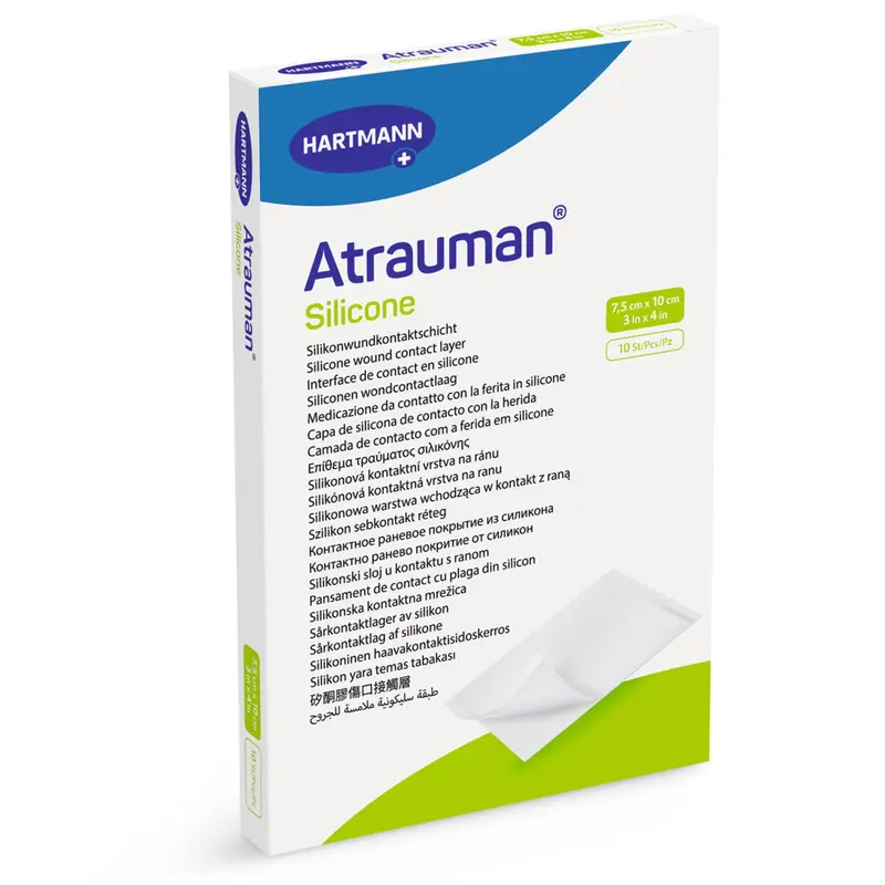 Atrauman Silicone Wound Contact Layer Dressing 3 X 4 Inch Sterile (1161225_BX) 10/BX