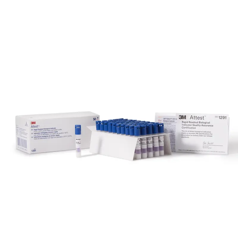Attest Rapid Readout Sterilization Biological Indicator Vial Steam (196098_CS) 200/CS