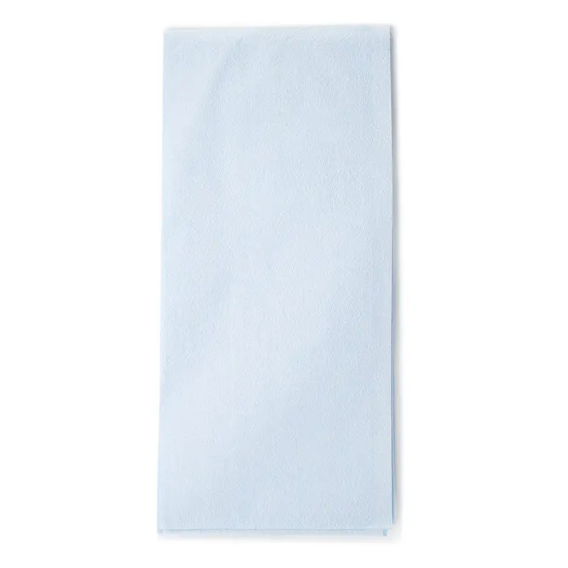 Avalon Stretcher Sheet Flat 40 X 90 Inch Blue Tissue / Poly Disposable (806066_CS) 50/CS
