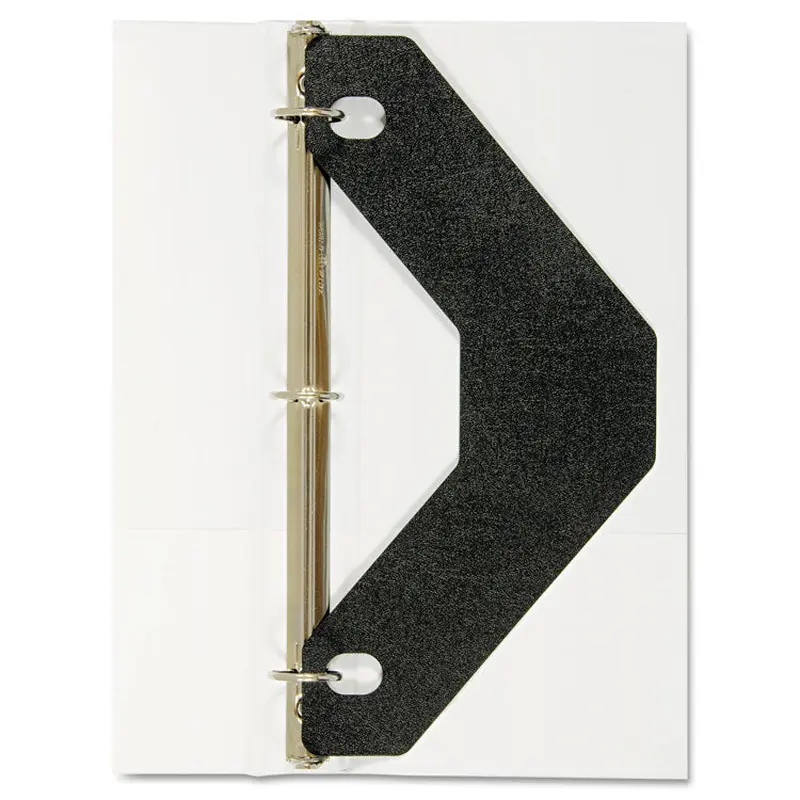 Avery Triangle Shaped Sheet Lifter for Three-Ring Binder, Black, 2/Pack (AVE75225) 1 Case of 2