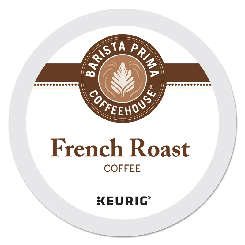 Barista Prima Coffeehouse French Roast K-Cups Coffee Pack, 24/Box (GMT6611) Box of 24