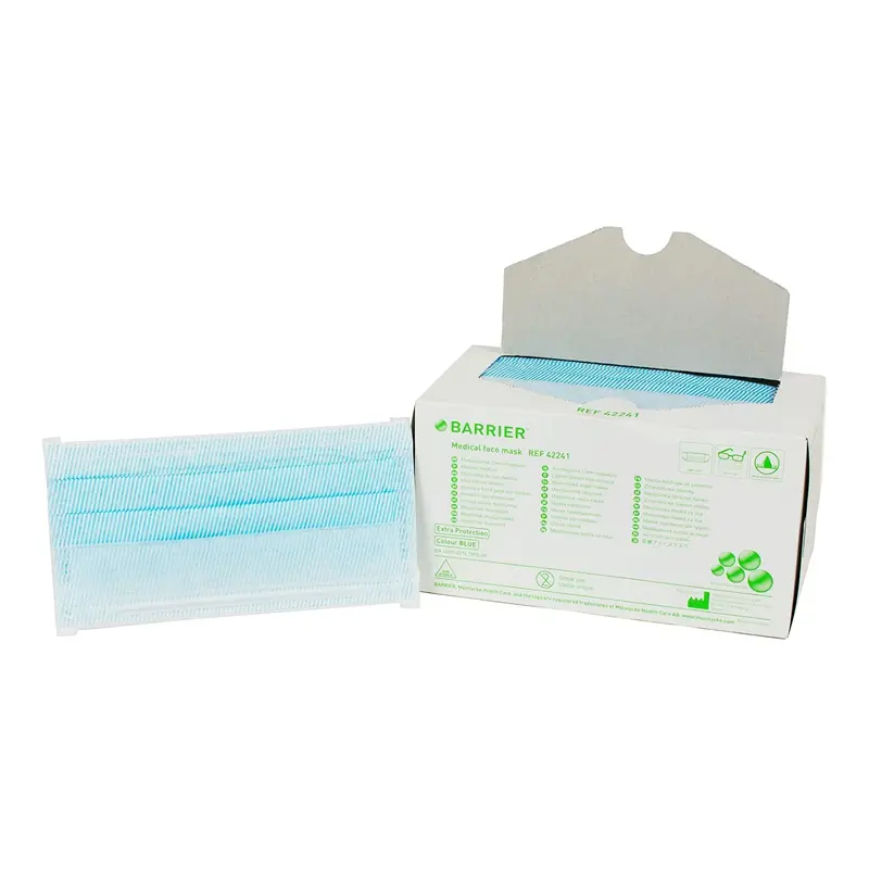 Barrier Extra Protection Surgical Mask Anti-fog ASTM Level 3 earloops One Size Fits Most (975882_CS) 500/CS