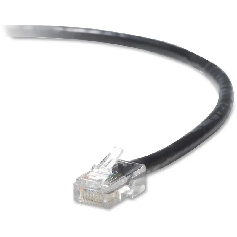 Belkin Patch Cable - RJ45 (M) - RJ45 (M) - 5' - UTP - (CAT 5E) - Black (BLKA3L79105BLKS) Each