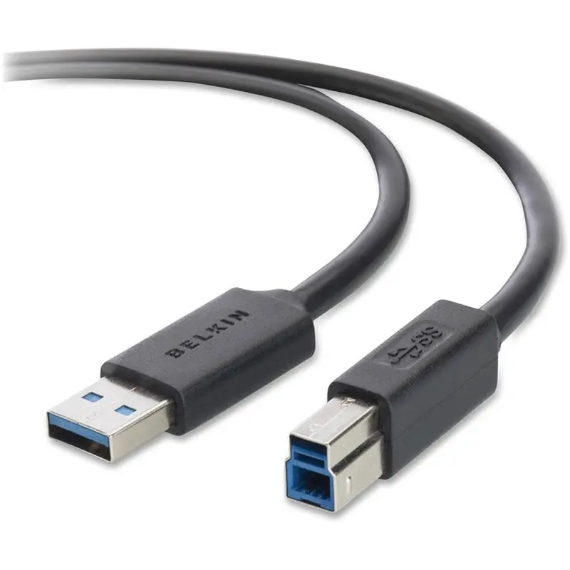 Belkin SuperSpeed USB 3.0 Cable - USB Cable - 10 Ft (BLKF3U159B10) Each