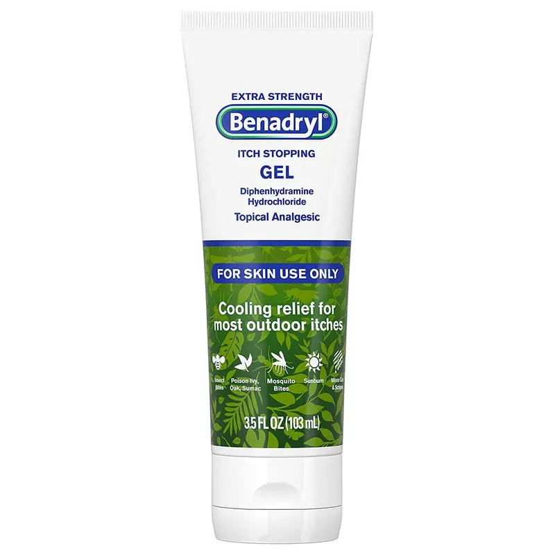 Benadryl Itch Relief 2% Strength Gel 3.5 oz. Tube (874402_EA) 1/EA