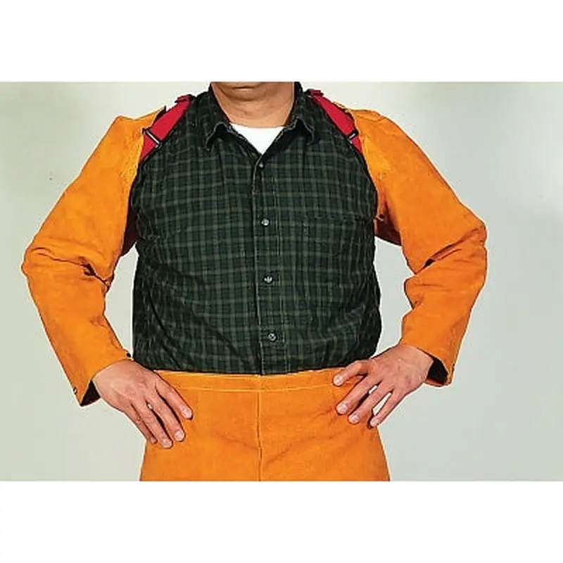 Best Welds Leather Sleeves, 23 in Long, Snaps Closure, One Size Fits Most, Golden Brown (902-Q-12) 1 Pair