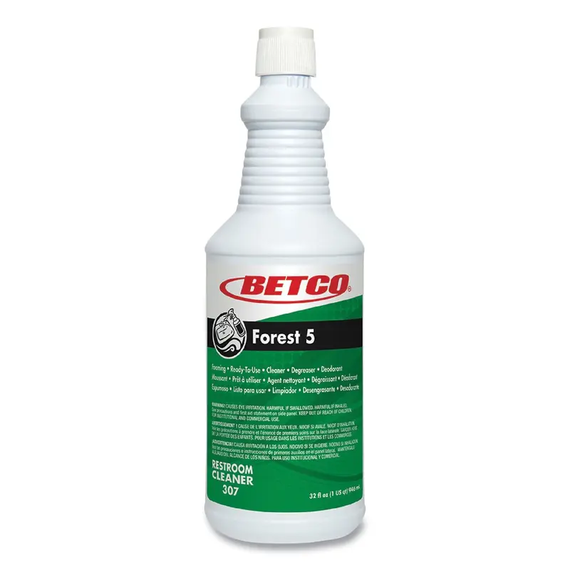 Betco Forest 5, Mint Scent, 32 oz Bottle, 12/Carton (BET3071200) Case of 12