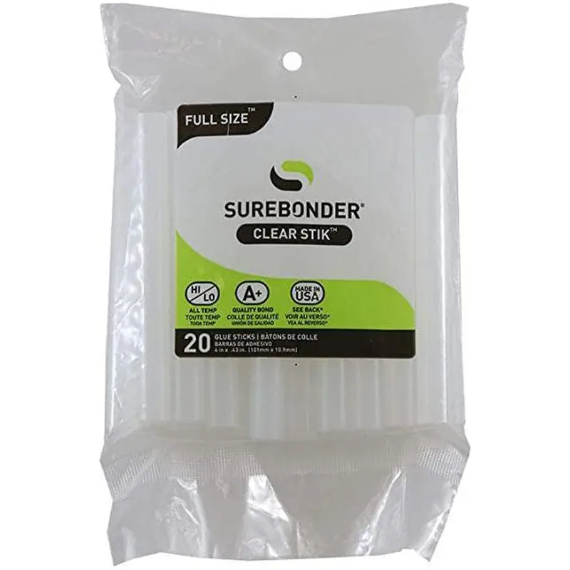 4" REGULAR GLUE STICK 20 PK