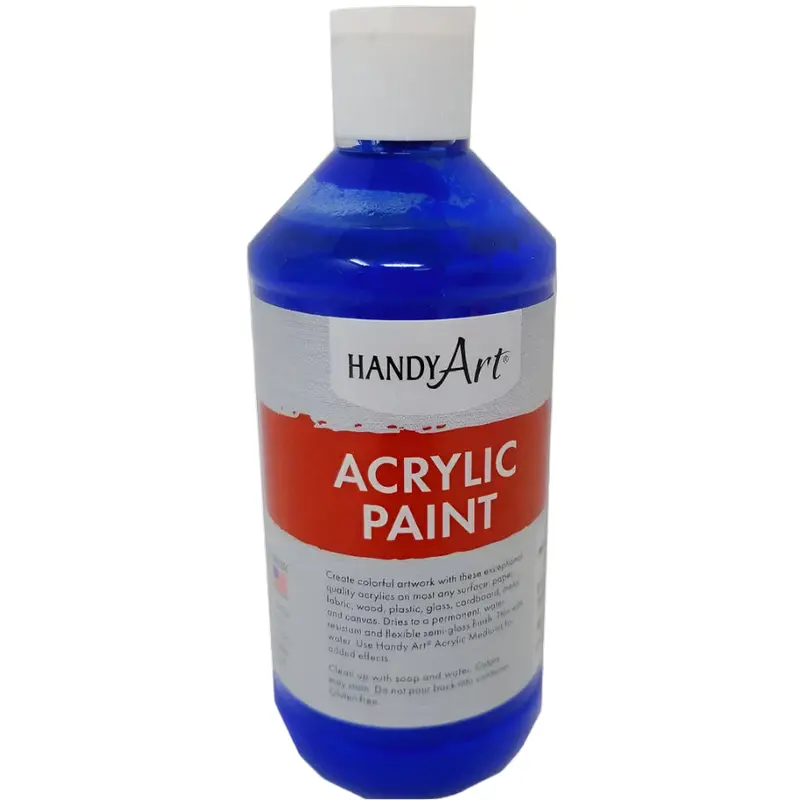 ACRYLIC PAINT PHTHALO BLUE 8 OZ