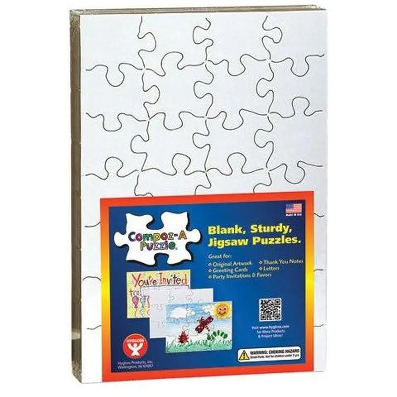 24 PUZZLES - 4" X 5.5" RECTANG 16 PC
